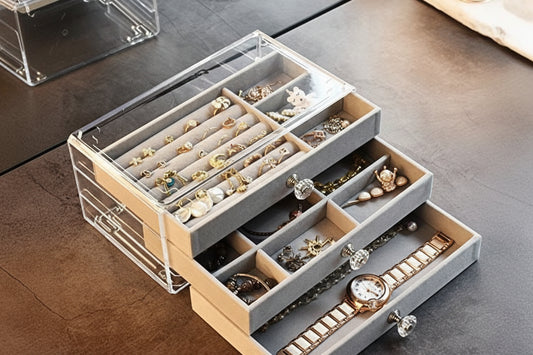 3 Layer Jewellery Storage Box